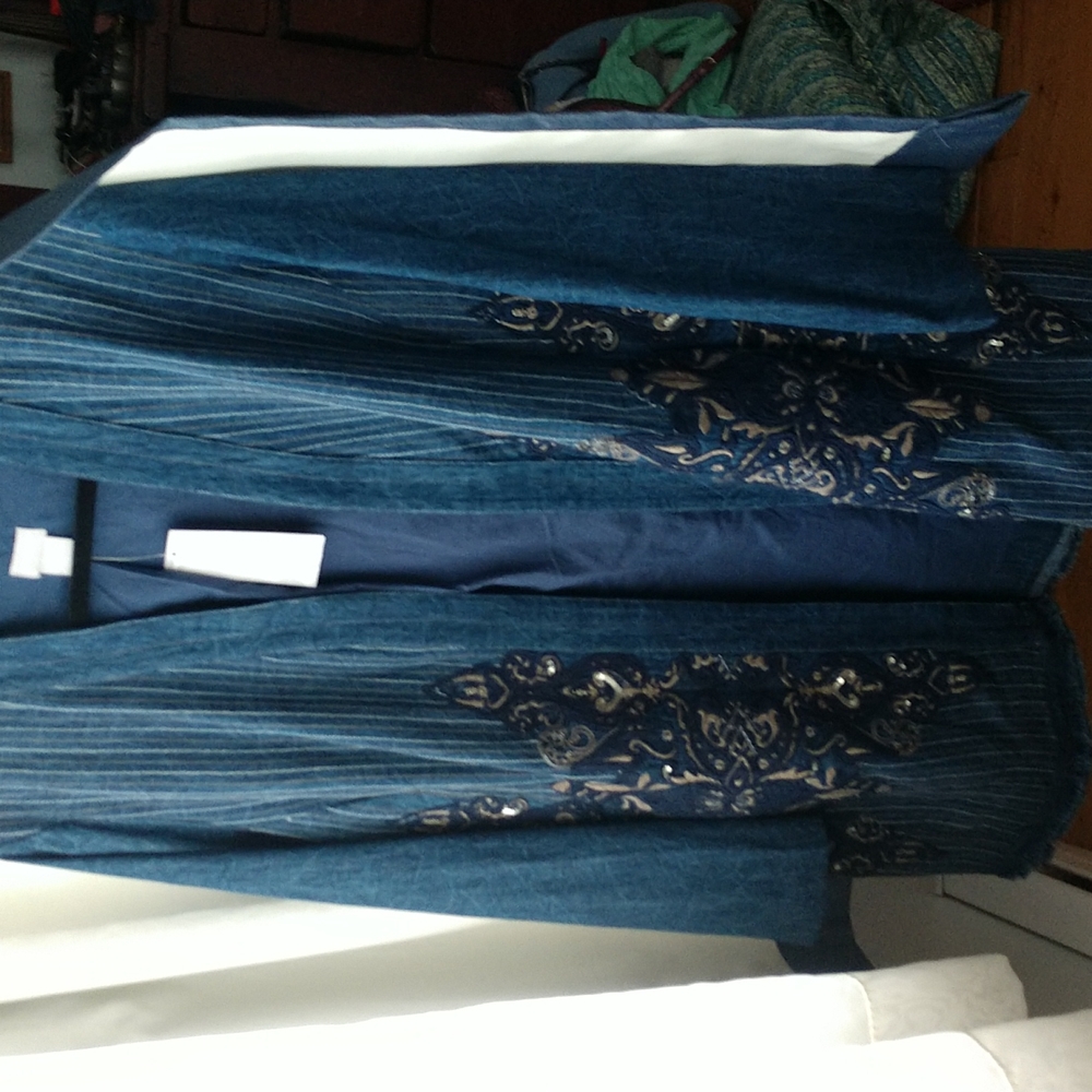 Chicos denim coat